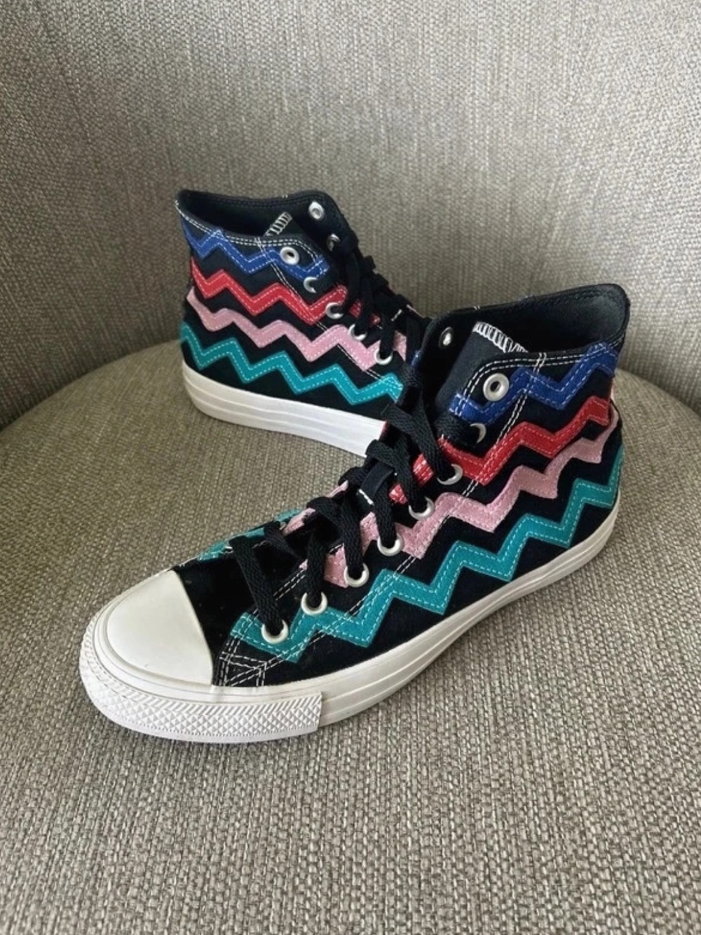 Converse Chuck Taylor All Star Hi VLTG Zig Zag Black Multicolor